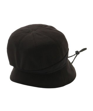 MOONBAT 【UVカット/遮光100%/接触冷感】洗えるスウェットキャスケット 軽量/手洗いOK/サイズ調整可能/ポケッタブル ブラック