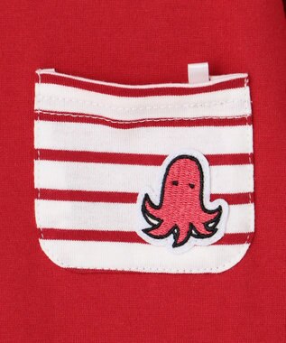 ANY KIDS 【ke ke ke】GOOD MORNING 長袖Ｔシャツ レッド