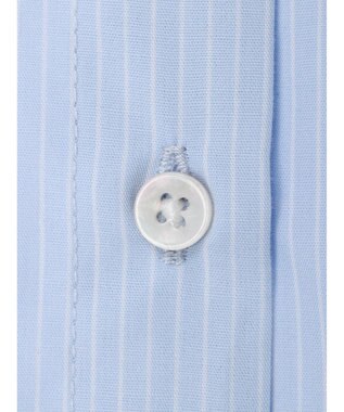 earth music&ecology Ｔ／Ｃ　スタンドフリルブラウス Stripe