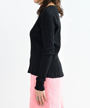 crêprie tsumori chisato creperie LONG SLEEVES T-SHIRT クレプリ 長袖Tシャツ BLACK