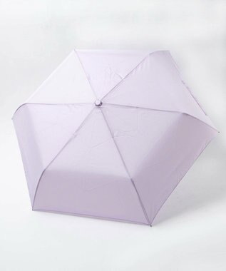 WEGO 【レイングッズ】カラビナ付き折り畳み傘 パープル