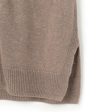 23区 リネンコード カーディガン ブラウン系