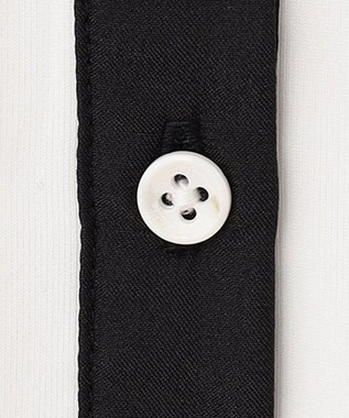 23区GOLF 【23Fondation】【WEB&一部店舗限定】クレリック モックネックシャツ ホワイト系