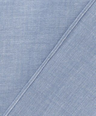 J.PRESS MEN 【AaronChang】【UNISEX】コットンダンガリー シャツ / B.D. / Baggy-Fit ブルー系