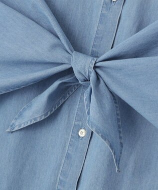 AMERICAN HOLIC スカーフセットデニムシャツ Light Indigo