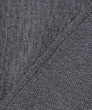 GOTAIRIKU 【シワになりにくい/ストレッチ/洗える】ウールライク シャツ_カッタウェイカラー グレー系