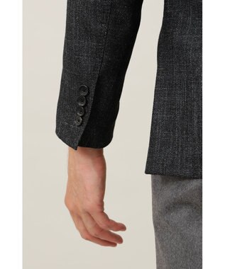 DAKS ウールシルクジャケット グレー