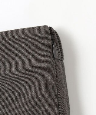 ANY 【ウエストゴム】ライトツイードマーメーイドスカート モカ