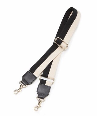 TOPKAPI 【Breath TOPKAPI】38mm バイカラーテープ ショルダー ベルト クリーム