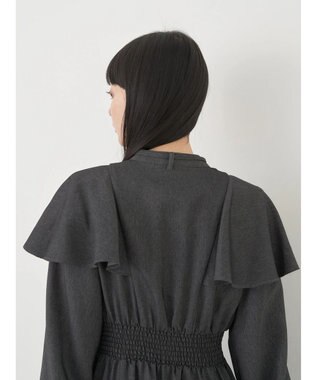 earth music&ecology デニムライクワンピース Black