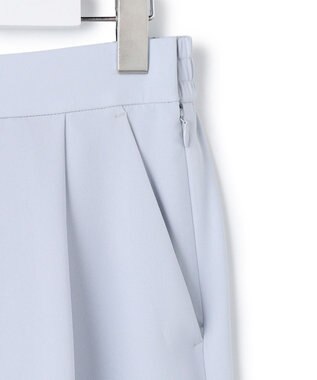 23区 【WEB&一部店舗限定】ストレッチジョーゼット ワイドパンツ スカイブルー系