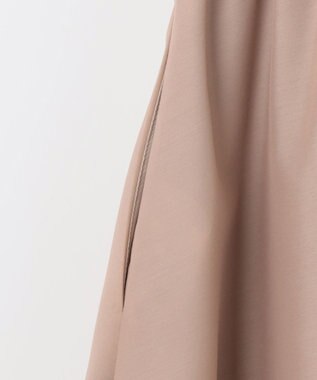 組曲 【WEB限定】シアーボイル ラッフルワンピース ラテベージュ系