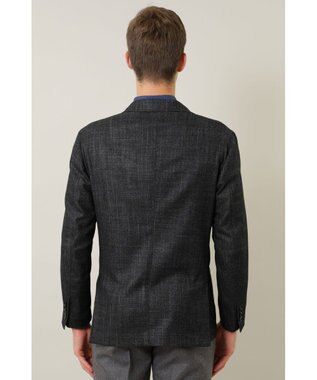 DAKS ウールシルクジャケット グレー