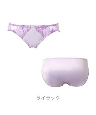 BRADELIS New York 【NuBra】フローラ ショーツ デザインヌーブラ ライラック