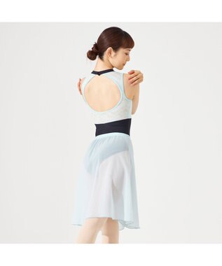 Chacott ★ハイネックレオタード サックスブルー