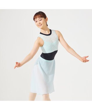 Chacott ★ハイネックレオタード サックスブルー