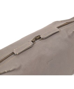 genten ヴィンテージバッファロー小 グレー