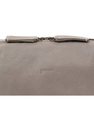 genten ヴィンテージバッファロー小 グレー