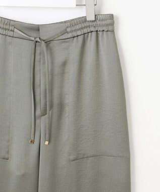 自由区 【カタログ掲載】ドレーピーサテンベイカー パンツ モカ