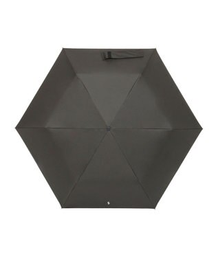 MOONBAT 【遮熱・遮光】POLO RALPH LAUREN(ポロ ラルフローレン)無地 PP刺繍 晴雨兼用 雨傘 折りたたみ傘 簡単開閉 ブラック