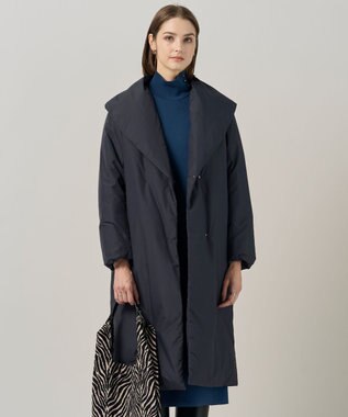 【撥水加工】ADS ダウン ショールカラーロングコート