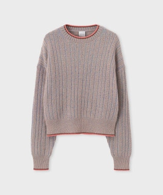 Paul Smith モヘヤミックス ラメニット