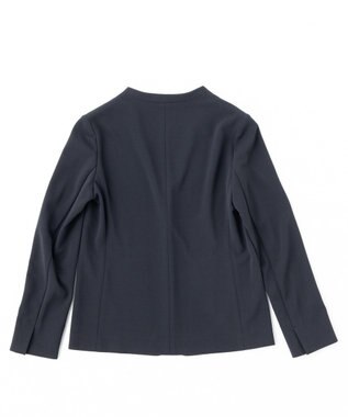 UNFILO BEAUTY MOVE ノーカラージャケット ネイビー