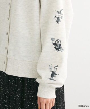 Green Parks ナイトメア／２ｗａｙ　ラインストーンカーディガンⅡ Oatmeal