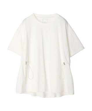 Green Parks 脇ドロストドッキングプルオーバー White