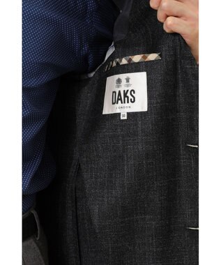 DAKS ウールシルクジャケット グレー