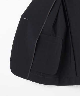 J.PRESS LADIES L BREEZE COOL トロ テーラード ジャケット ネイビー系