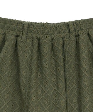 Green Parks ・ＳＵＧＡＲ　ＳＰＯＯＮ　カットレースカーゴパンツ Off White