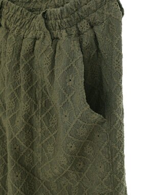 Green Parks ・ＳＵＧＡＲ　ＳＰＯＯＮ　カットレースカーゴパンツ Off White