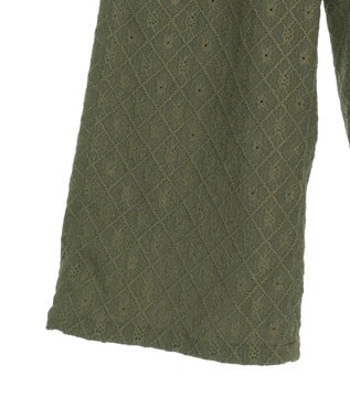 Green Parks ・ＳＵＧＡＲ　ＳＰＯＯＮ　カットレースカーゴパンツ Off White