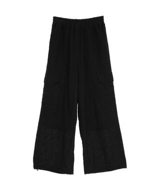 Green Parks ・ＳＵＧＡＲ　ＳＰＯＯＮ　カットレースカーゴパンツ Off White