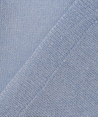 ANY SIS L 【洗える】シアー ニットT ブルー