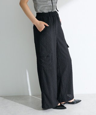 Green Parks ・ＳＵＧＡＲ　ＳＰＯＯＮ　カットレースカーゴパンツ Off White