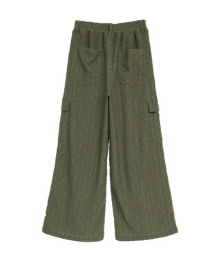 Green Parks ・ＳＵＧＡＲ　ＳＰＯＯＮ　カットレースカーゴパンツ Off White