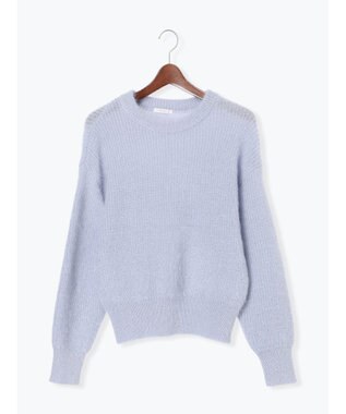 Te chichi キャットヤーンニット Ｓグレー