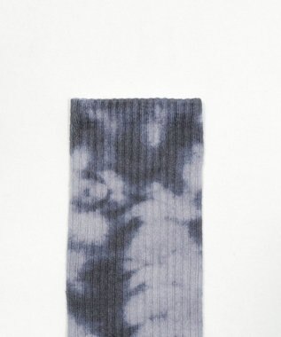 WEGO タイダイプリントソックス ブラック