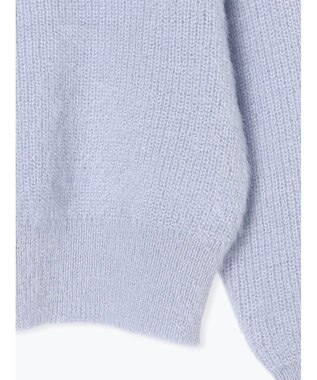 Te chichi キャットヤーンニット Ｓグレー