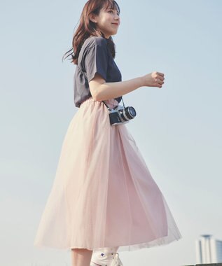 Feroux ロゴプリント Tシャツ グレー系