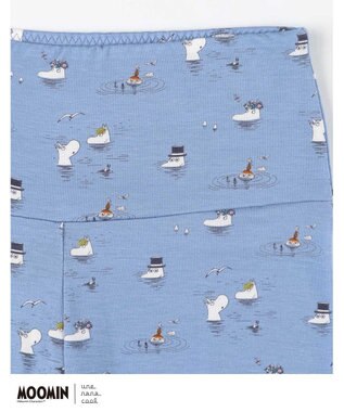 une nana cool 【ムーミン】MOOMIN × une nana ccol　ハラマキ付きレギンス OB