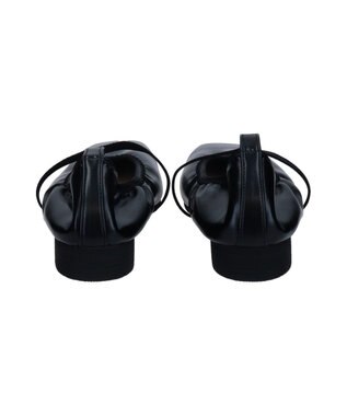 Bridget Birkin 【Bridget Birkin】エラスティックバンドスクエアバレエシューズ ブラック