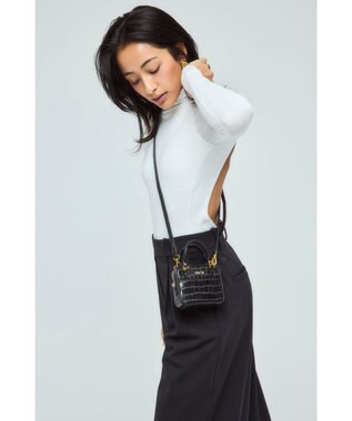 style code 【VerdeVari/ヴェルデヴァリ】TINY BUISINESS BAG ブラック