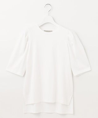 UNFILO マルチエフェクト ボリュームスリーブ Tシャツ ホワイト