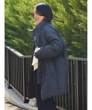 AMERICAN HOLIC キルポカスタンド中綿コート Charcoal Gray