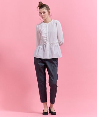 TOCCA 【chayさん着用】ROSY RIPPLE ブラウス アイボリー系