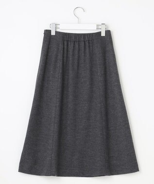 J.PRESS LADIES アクアレジェンドウールジャージー スカート ライトグレー系