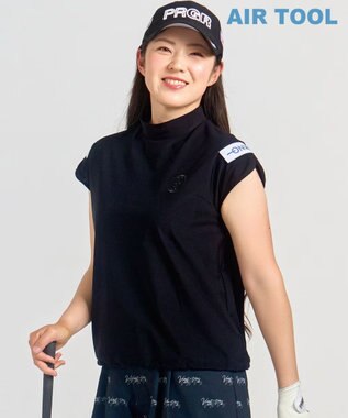 《追加生産/新色登場》【WOMEN】機能に優れた新素材「AIR TOOL」モックネック
